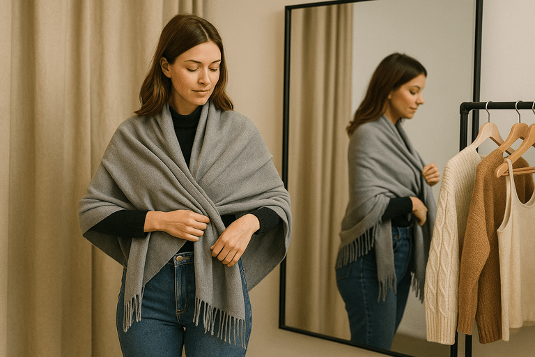 How Do I Wear A Shawl