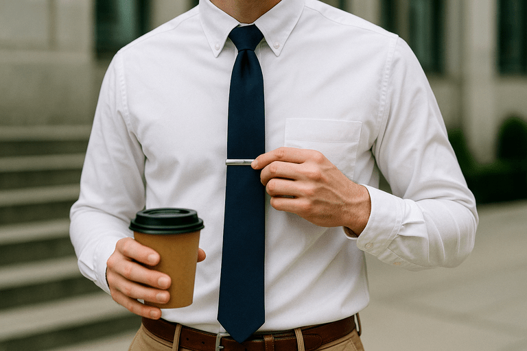 How Do You Wear A Tie Clip