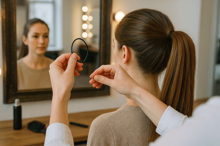 How to Make a Perfect Ponytail
