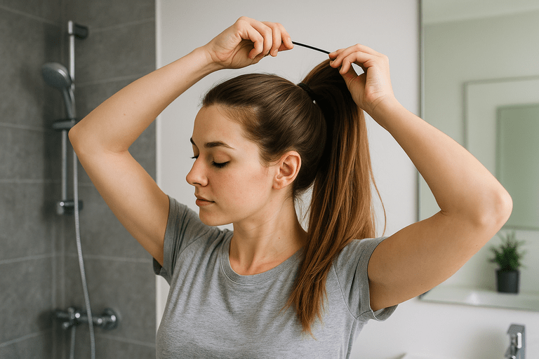 How to Make a Perfect Ponytail