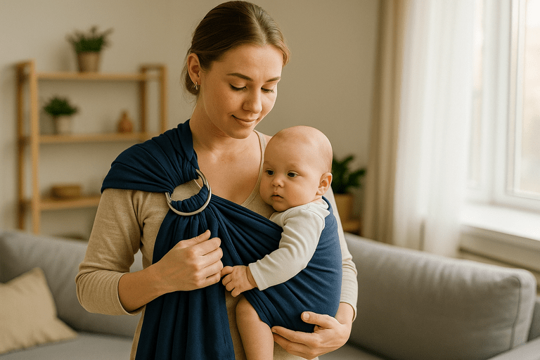 How to Wear Baby Sling