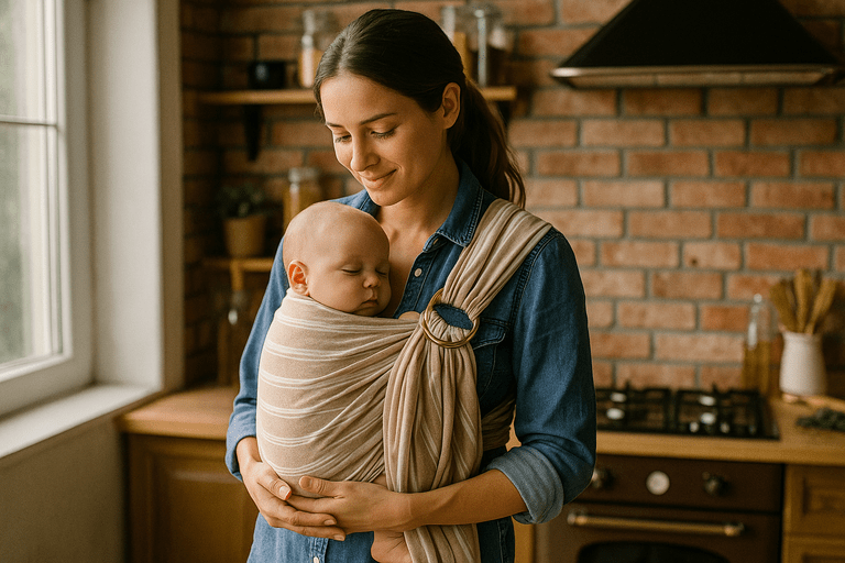 How to Wear Baby Sling