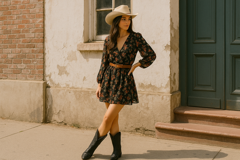 How to Wear Cowboy Boots Fashion