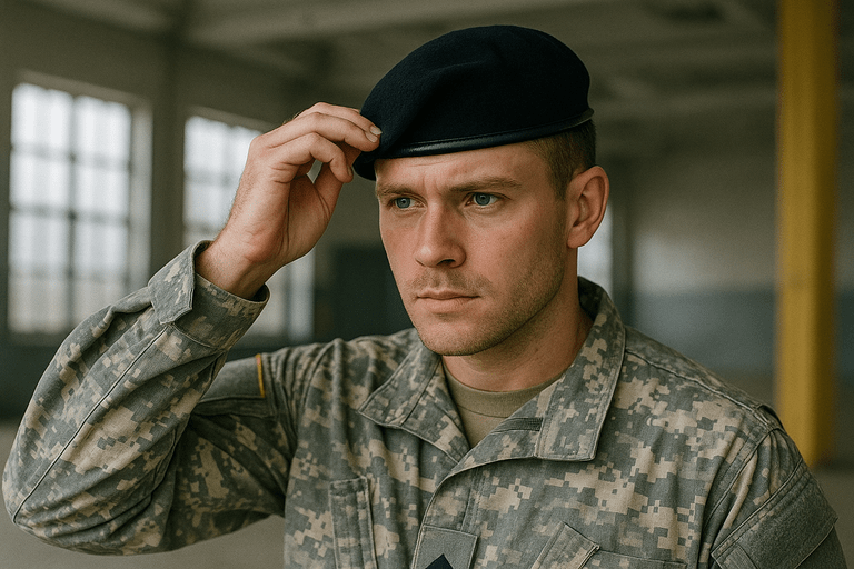 How to Wear a Beret Military