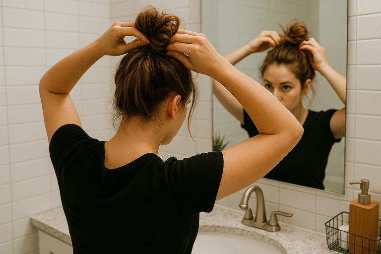 How Do You Make a Messy Bun