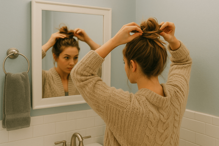 How Do You Make a Messy Bun