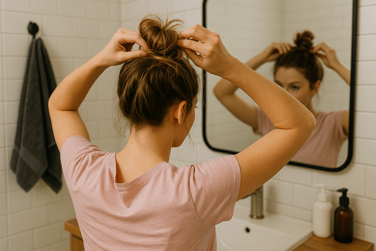How Do You Make a Messy Bun