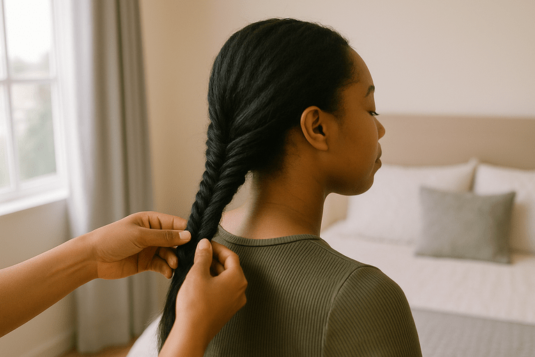 how to do a fishtail braid