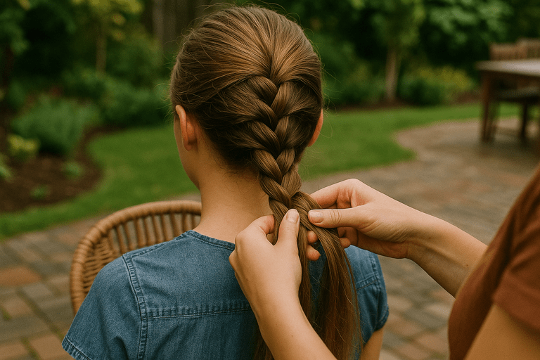 how to do a french braid