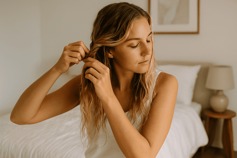 How to Make Beach Waves Without a Curling Iron