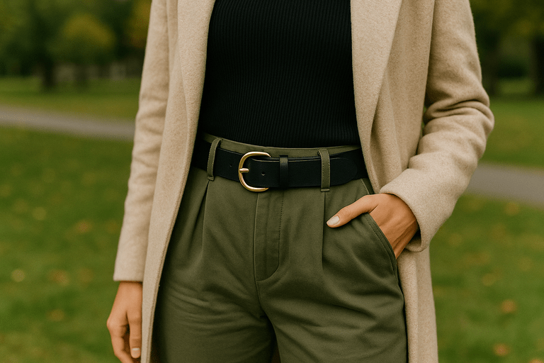 how to wear belts