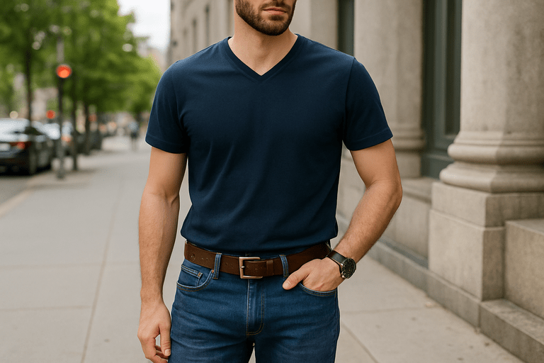 how to wear belts for men