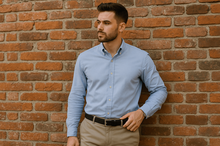 how to wear belts for men