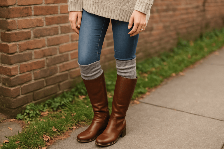 how to wear boot socks